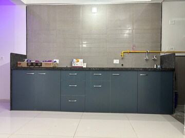 Kitchen in 3 BHK Apartment at Near Vaishno Devi Circle On Sg Highway – for Rent