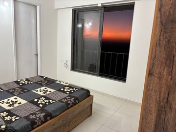 Bedroom in 3 BHK Apartment at Near Vaishno Devi Circle On Sg Highway – for Rent