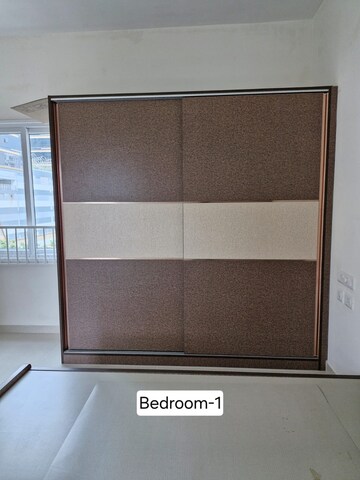 Master Bedroom in 3.5 BHK Apartment at L&T Raintree Boulevard, Hebbal – for Rent