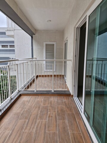 Balcony in 3.5 BHK Apartment at L&T Raintree Boulevard, Hebbal – for Rent