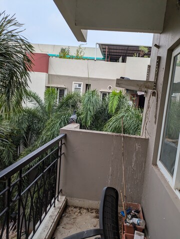 Balcony in 3 BHK Apartment at Manapakkam – for Rent