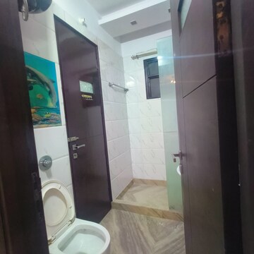 Bathroom in 2.5 BHK Apartment at Paschim Vihar – for Rent