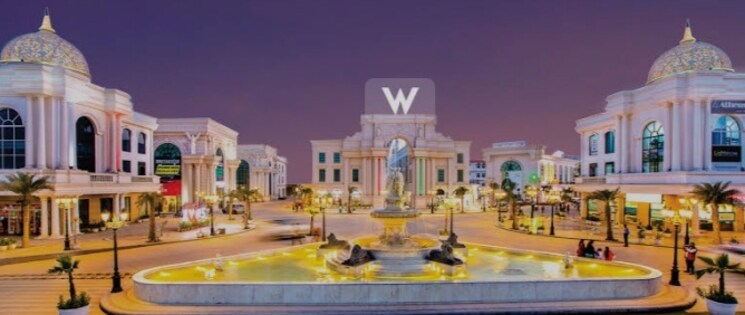 Exterior View, omaxe-world-street Commercial Shop 400 Sq.Ft. In Sector 79 Faridabad 7945918