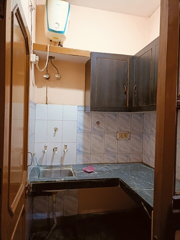 Kitchen in 2 BHK Builder Floor at New Ashok Nagar – for Rent