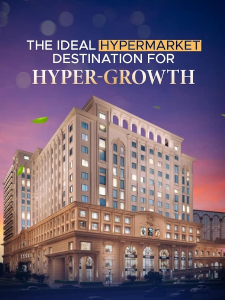 Floor Plan, omaxe-world-street Commercial Shop 600 Sq.Ft. In Sector 79 Faridabad 7945940