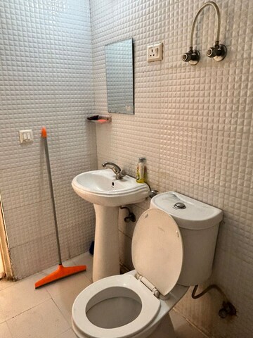 Bathroom in Studio Apartment at Spring Meadows, Tech Zone 4 Greater Noida – for Rent