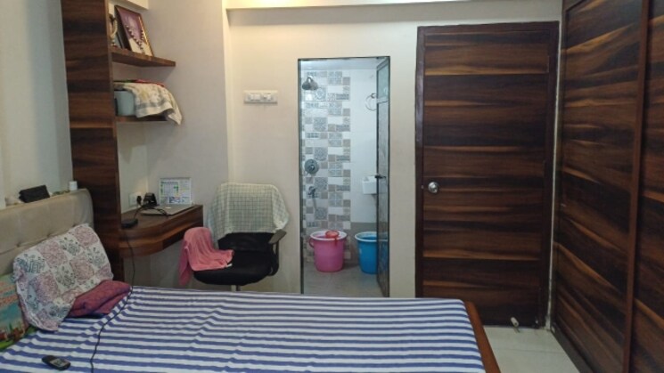 Bedroom, wayle nagar 3 Bedroom 1100 Sq.Ft. Apartment In Wayle Nagar Thane 7946009