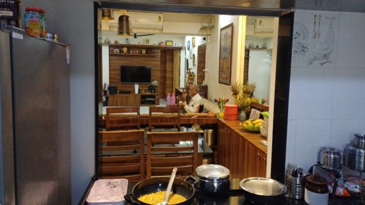 Living Room, wayle nagar 3 Bedroom 1100 Sq.Ft. Apartment In Wayle Nagar Thane 7946009