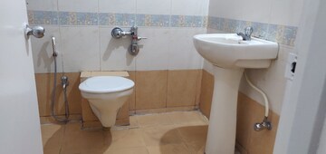 Bathroom in 2 BHK Apartment at Magarpatta City Cosmos, Magarpatta Road – for Rent