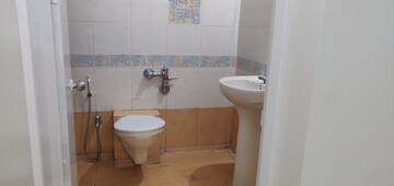 Bathroom in 2 BHK Apartment at Magarpatta City Cosmos, Magarpatta Road – for Rent