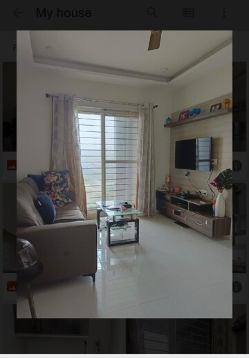 Living Room in 2 BHK Apartment at Ganga Legend, Bavdhan – for Rent