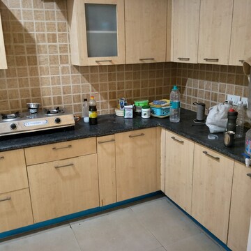 Kitchen in 2 BHK Apartment at Mahagun Mywoods, Sector 16c Greater Noida – for Rent