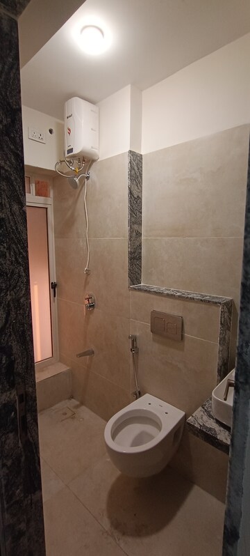 Bathroom in 2.5 BHK Apartment at Bharat Arize, Goregaon West – for Rent