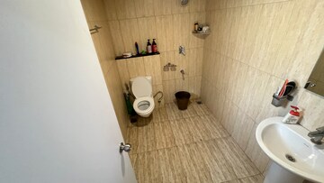 Bathroom in 4 BHK Apartment at Prestige High Fields, Gachibowli – for Rent