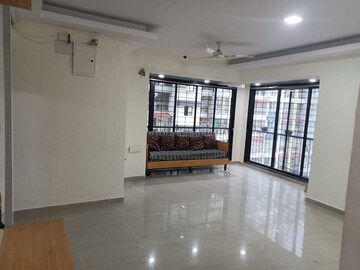Living Room in 2.5 BHK Apartment at Sawan Highness, Kharghar – for Rent