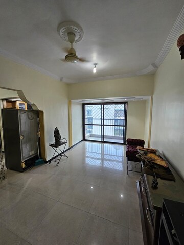 Living Room in 3 BHK Apartment at Raghunath Vihar, Kharghar – for Rent