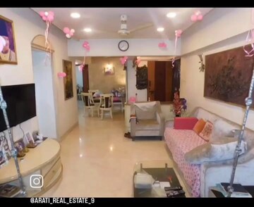 Living Room in 3 BHK Apartment at Andheri West – for Sale