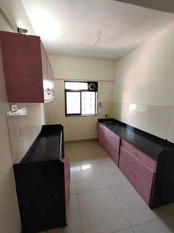 Kitchen in 3 BHK Apartment at Haware Tiara, Kharghar – for Rent