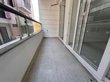 Balcony in 3 BHK Builder Floor at Chattarpur – for Rent