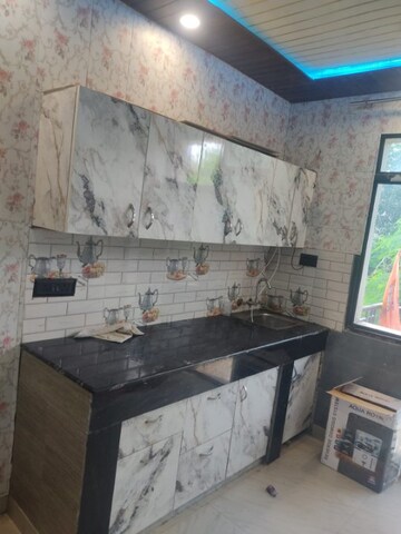 Kitchen in 1 RK Apartment at Unitech Uniworld Gardens 2, Sector 47 – for Rent