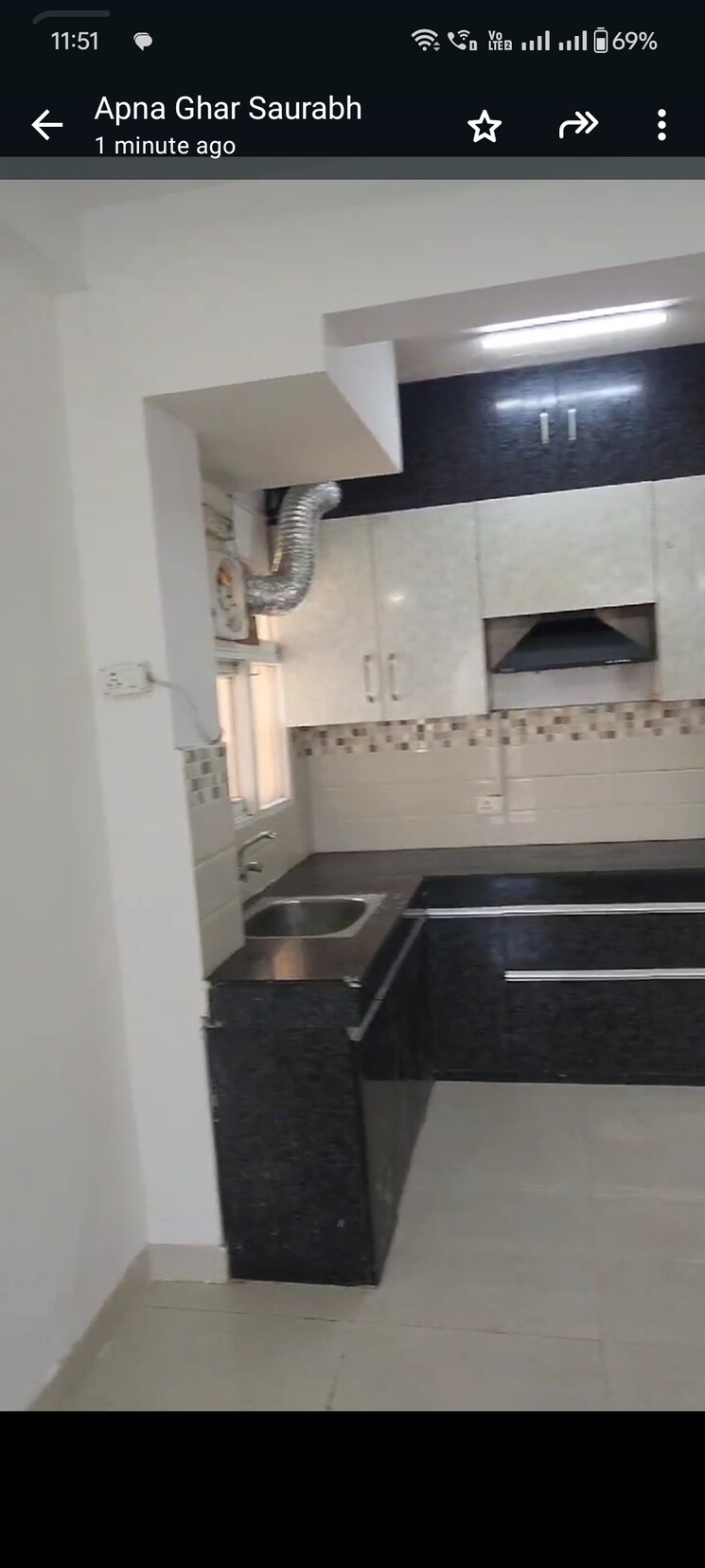 Kitchen, signature-orchard-avenue-2 2.5 Bedroom 780 Sq.Ft. Apartment In Sector 93 Gurgaon 7946818