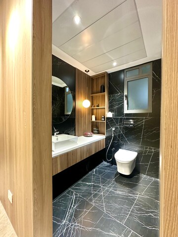 Attached Bathroom in 2 BHK Builder Floor at Adani Airica, Kanjurmarg West – for Sale