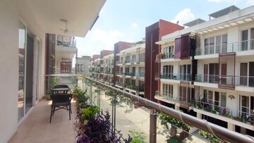 Balcony in 3 BHK Builder Floor at Adani Samsara, Sector 60 – for Rent