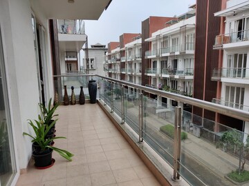 Balcony in 3 BHK Builder Floor at Adani Samsara, Sector 60 – for Rent