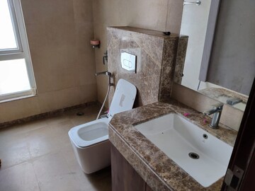 Bathroom in 3 BHK Builder Floor at Adani Samsara, Sector 60 – for Rent