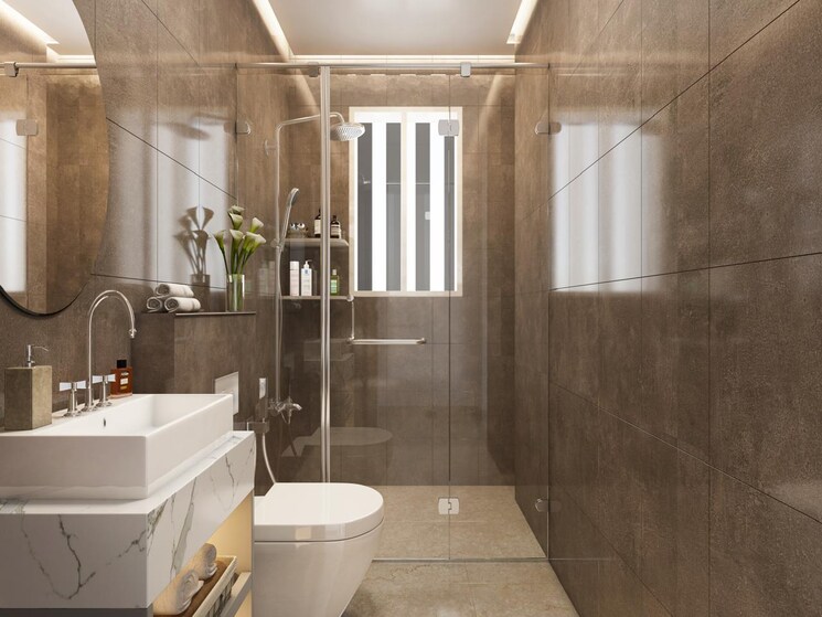 Kitchen, ajmera-manhattan 3 Bedroom 1023 Sq.Ft. Apartment In Wadala East Mumbai 7947096