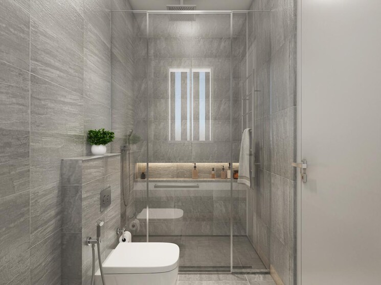 Bathroom, ajmera-manhattan 3 Bedroom 1023 Sq.Ft. Apartment In Wadala East Mumbai 7947096