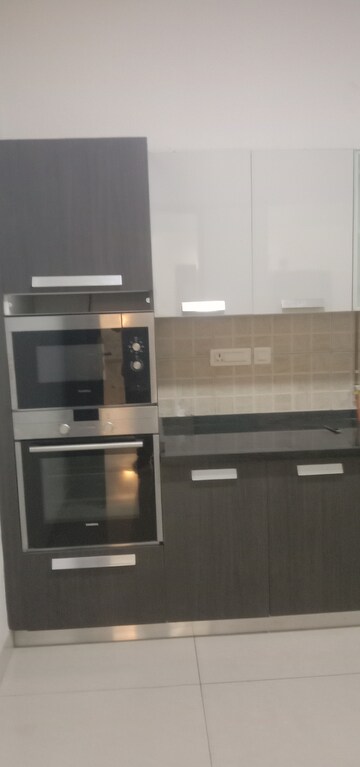 Kitchen in 4 BHK Apartment at Brigade Caladium, Hebbal – for Rent