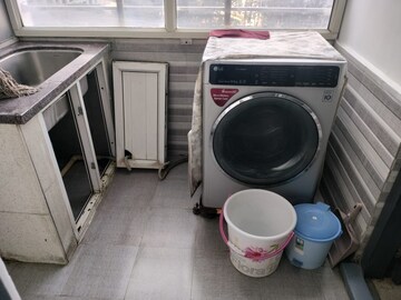 Bathroom in 3 BHK Apartment at Gachibowli – for Rent
