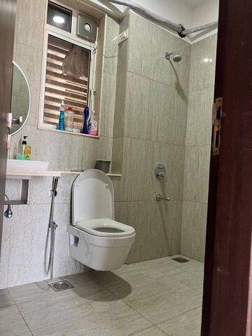 Bathroom in 1 BHK Apartment at Shiv Shakti Shree Yashwant Empire, Nalasopara East – for Rent