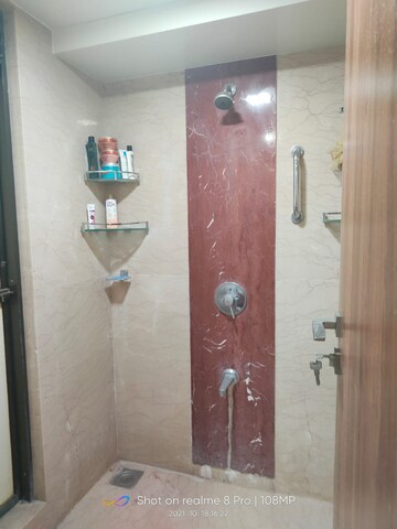 Bathroom in 2.5 BHK Apartment at Kalpataru Aura, Ghatkopar West – for Rent
