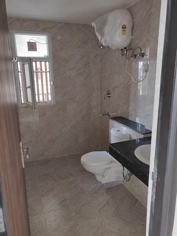 Bathroom in 3 BHK Apartment at Adani M2K Oyster Grande, Sector 102 – for Rent