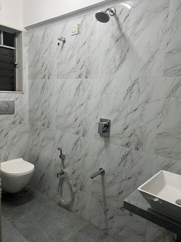 Bathroom in 3 BHK Apartment at Jaypee Greens Kensington Park Apartment Heights, Sector 133 – for Sale