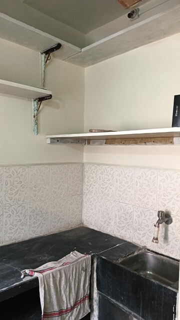 Kitchen in 1 RK Apartment at Seawoods Sector 48 – for Rent