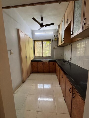 Kitchen in 1 BHK Apartment at Shubharambh Complex, Manpada – for Rent