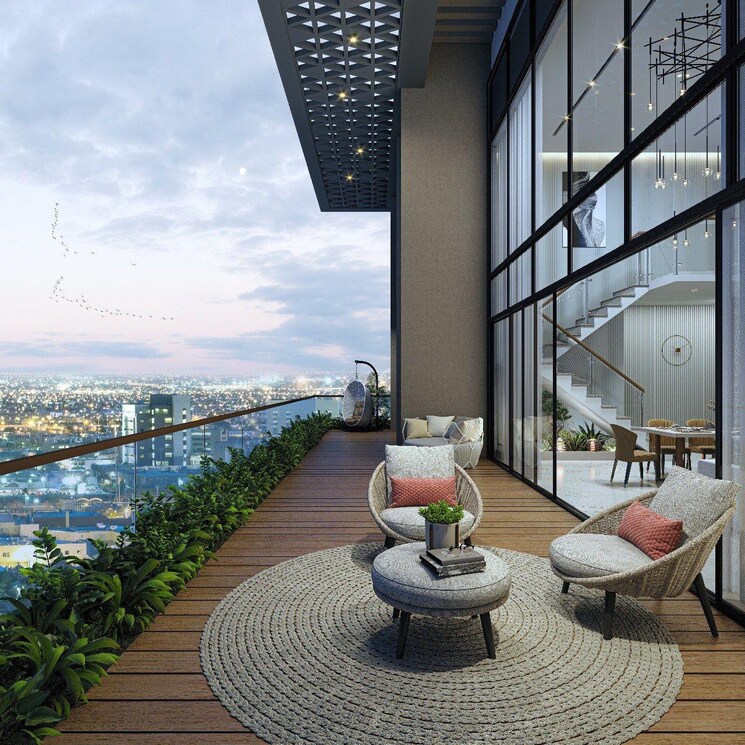 Master Bedroom, dumas road 3 Bedroom 2184 Sq.Ft. Apartment In Dumas Road Surat 7947800