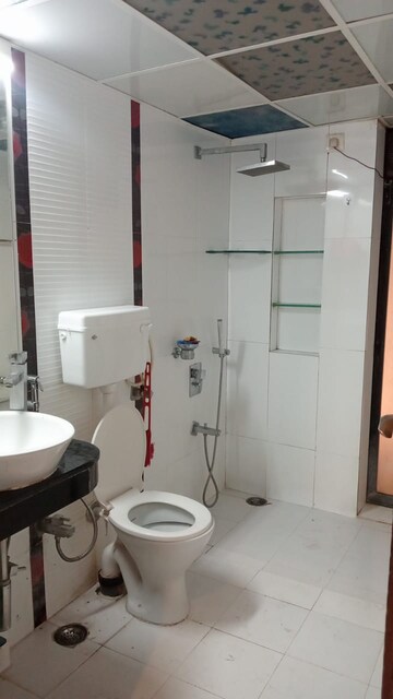 Bathroom in 2.5 BHK Apartment at Lokhandwala Infrastructure Sapphire Heights, Kandivali East – for Sale