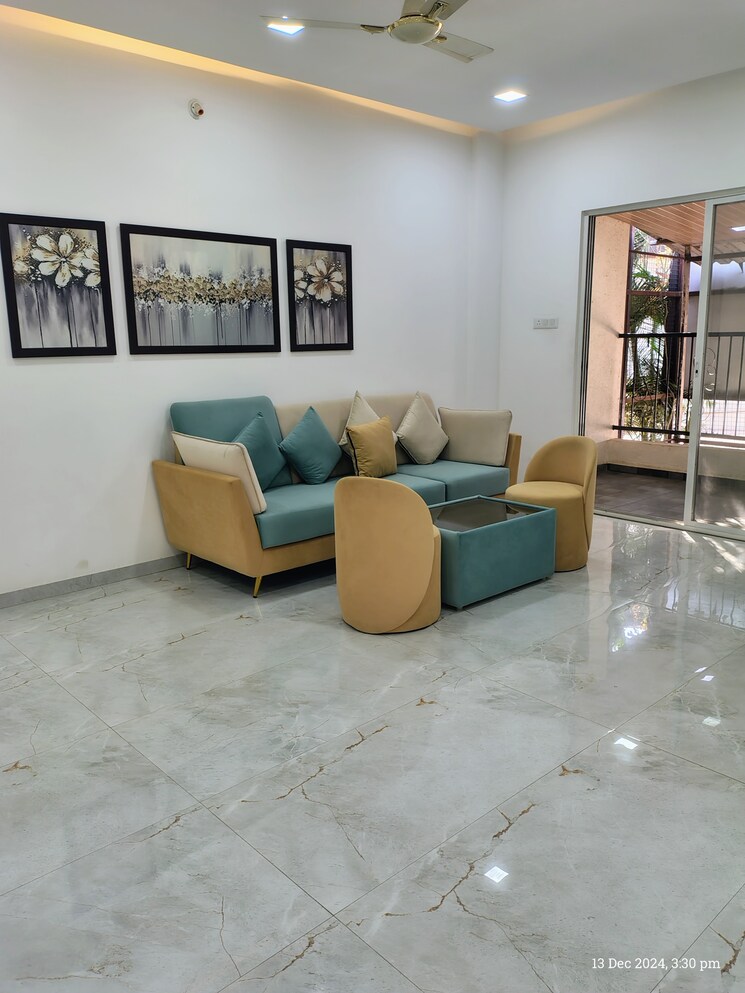 Living Room, dmk-stella 2 Bedroom 687 Sq.Ft. Builder Floor In Moshi Pune 7948303