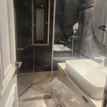 Bathroom in 3 BHK Builder Floor at Greater Kailash I – for Rent
