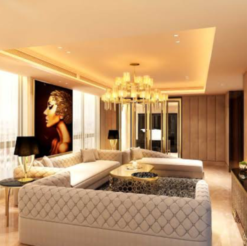 Bedroom in 6+ BHK Penthouse at M3M Golf Estate Fairway West, Sector 65 – for Sale