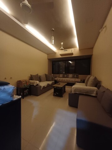 Living Room in 2 BHK Apartment at Rajesh Raj Infinia, Malad West – for Rent
