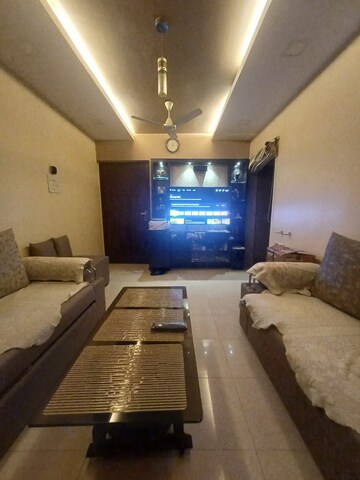 Living Room in 2 BHK Apartment at Rajesh Raj Infinia, Malad West – for Rent