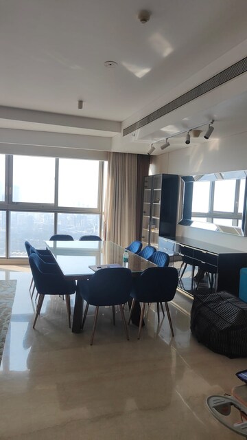 Living Room in 4 BHK Apartment at Bombay Realty Island City Center, Dadar East – for Rent