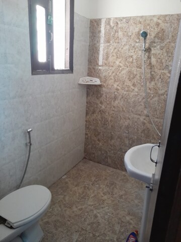 Bathroom in 3 BHK Apartment at Dera Bassi – for Rent