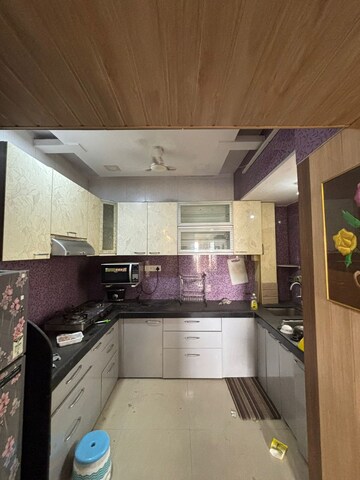 Kitchen in 3 BHK Apartment at Proviso Complex, Kharghar – for Rent