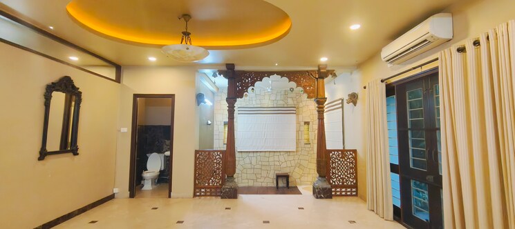 Living Room, aparna-shangri-la 4 Bedroom 4000 Sq.Ft. Villa In Gachibowli Hyderabad 7948784